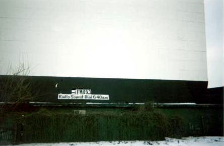 Mt Clemens Drive-In Theatre - Front Of Screen - Photo From Rg